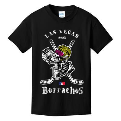 Borrachos Los Angeles hockey team logo Las Vegas version Kids T-Shirt