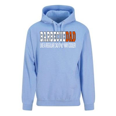 Bbqdad Like A Normal Dad Only Way Cooler Barbecue Dad Great Gift Unisex Surf Hoodie