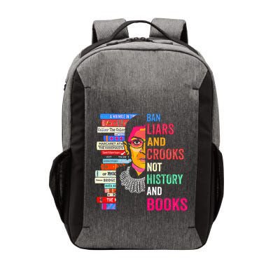 Ban Liars And Crooks Not History And Books Vector Backpack