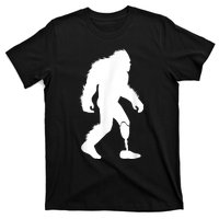 Bigfoot Leg Ampu Sasquatch Wearing Prosthetic Leg T-Shirt