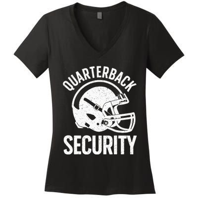 Best Lineman Art For Football Appreciation Lineman Women's V-Neck T-Shirt