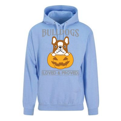 Bulldogs Loved And Proved Unisex Surf Hoodie