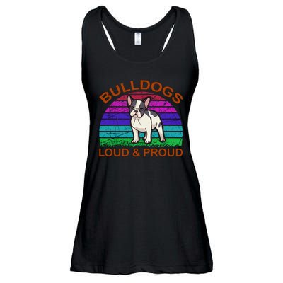 Bulldogs Loud And Proud Ladies Essential Flowy Tank