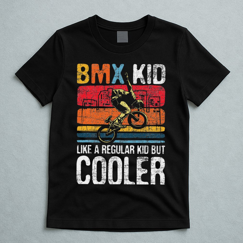 Bmx Like A Regular Cyclist Bicycle Bike Rider T-Shirt