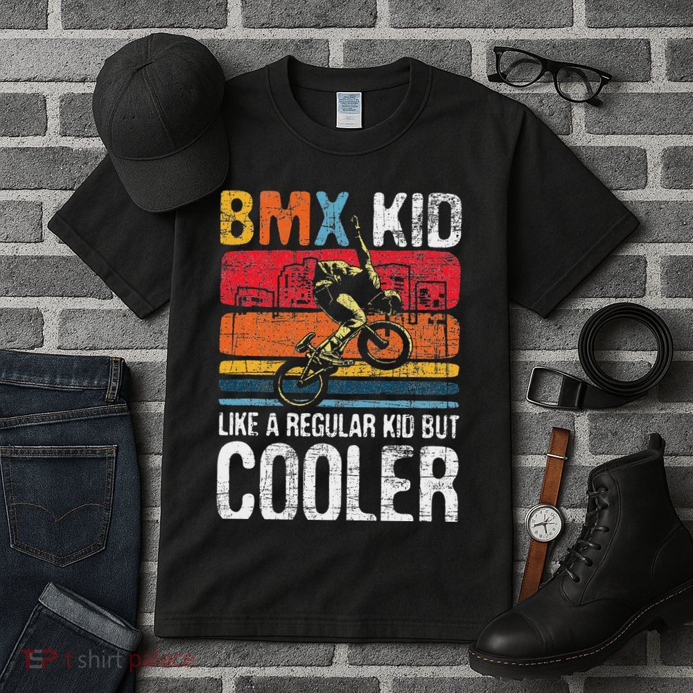 Bmx Like A Regular Cyclist Bicycle Bike Rider Tall T-Shirt