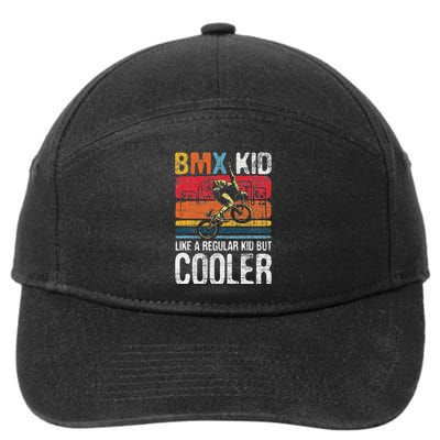Bmx Like A Regular Cyclist Bicycle Bike Rider 7-Panel Snapback Hat