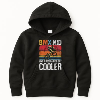Bmx Like A Regular Cyclist Bicycle Bike Rider Kids Hoodie