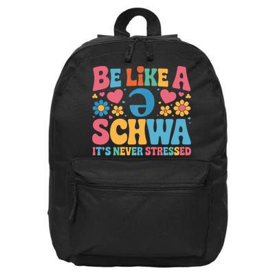 Be Like A Schwa It's Never Stressed Science Of Reading  16 in Basic Backpack