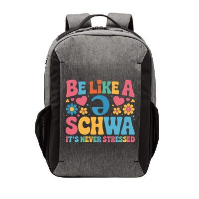 Be Like A Schwa It's Never Stressed Science Of Reading  Vector Backpack