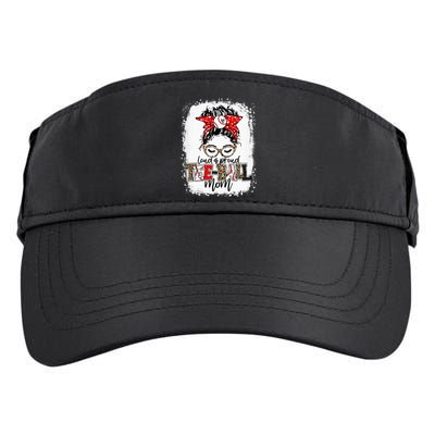 Bleached Loud And Proud BaseBall Mom Life Adult Drive Performance Visor