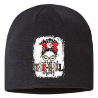 Bleached Loud And Proud BaseBall Mom Life Sustainable Beanie