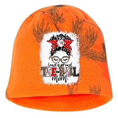 Bleached Loud And Proud BaseBall Mom Life Kati - Camo Knit Beanie