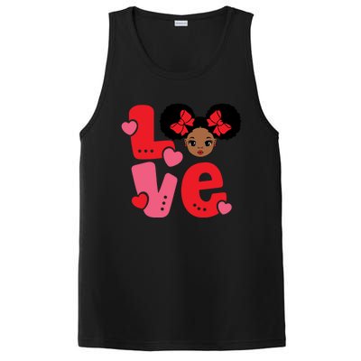 Black Love African American Valentines Day Gift PosiCharge Competitor Tank