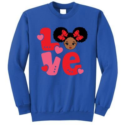 Black Love African American Valentines Day Gift Sweatshirt