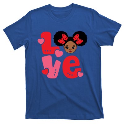 Black Love African American Valentines Day Gift T-Shirt