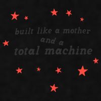 Built Like A Mother And A Total Machine All American Bitch Olivia Ladies PosiCharge Tri-Blend Wicking Tank