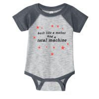 Built Like A Mother And A Total Machine All American Bitch Olivia Infant Baby Jersey Bodysuit