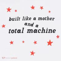 Built Like A Mother And A Total Machine All American Bitch Olivia Long Sleeve Shirt