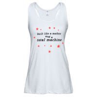 Built Like A Mother And A Total Machine All American Bitch Olivia Ladies Essential Flowy Tank