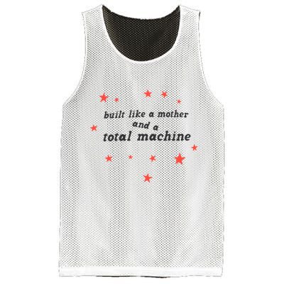 Built Like A Mother And A Total Machine All American Bitch Olivia Mesh Reversible Basketball Jersey Tank
