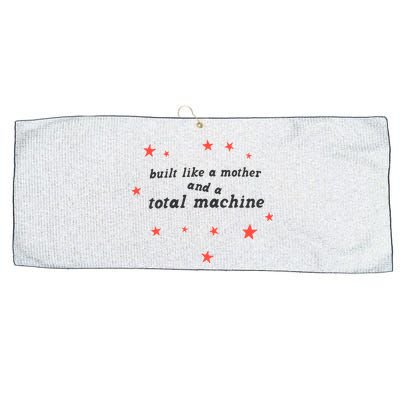Built Like A Mother And A Total Machine All American Bitch Olivia Large Microfiber Waffle Golf Towel