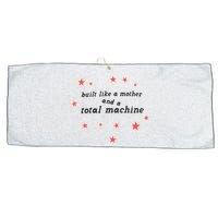 Built Like A Mother And A Total Machine All American Bitch Olivia Large Microfiber Waffle Golf Towel