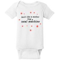 Built Like A Mother And A Total Machine All American Bitch Olivia Baby Bodysuit