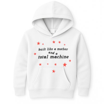 Built Like A Mother And A Total Machine All American Bitch Olivia Kids Hoodie