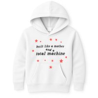Built Like A Mother And A Total Machine All American Bitch Olivia Kids Hoodie