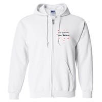 Built Like A Mother And A Total Machine All American Bitch Olivia Full Zip Hoodie