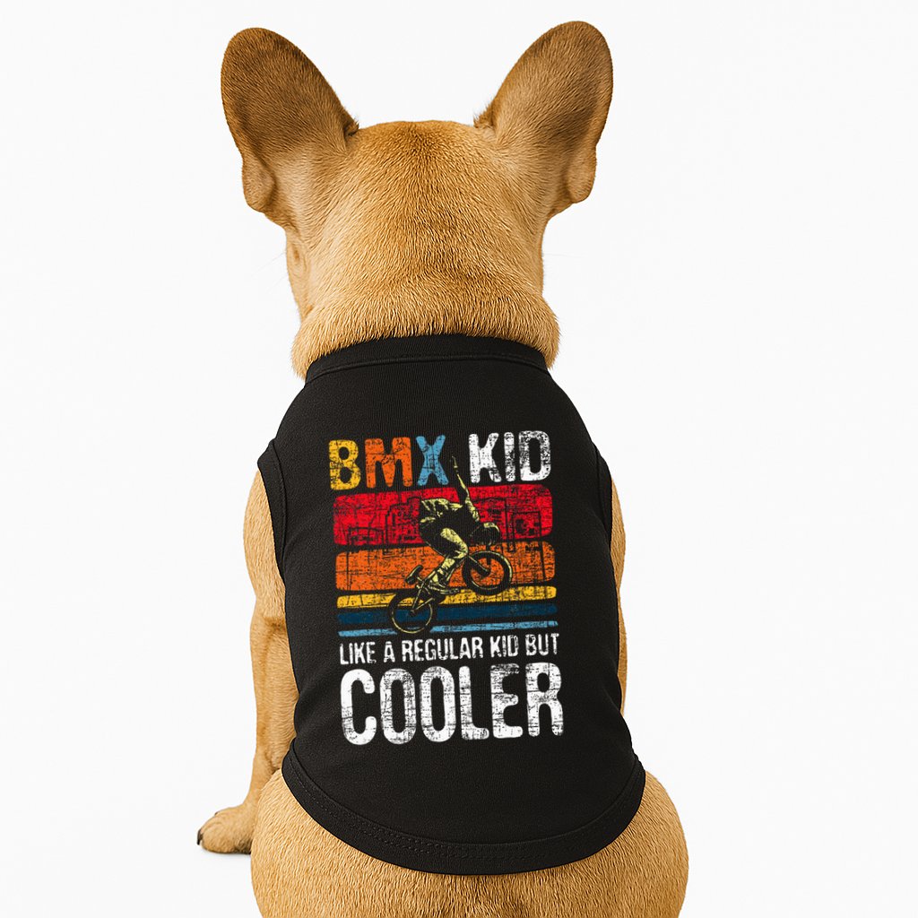 Bmx Like A Regular Cyclist Bicycle Bike Rider Doggie Tank