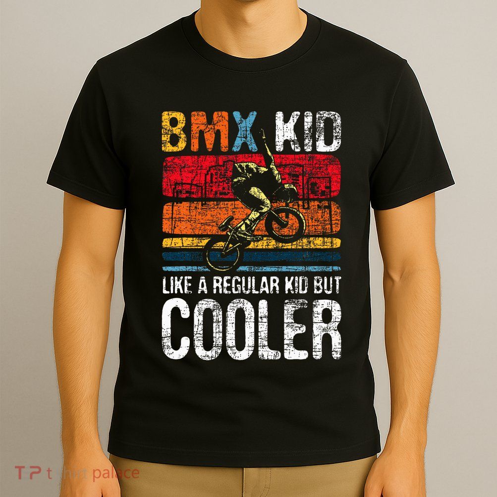 Bmx Like A Regular Cyclist Bicycle Bike Rider T-Shirt