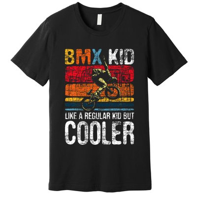 Bmx Like A Regular Cyclist Bicycle Bike Rider Premium T-Shirt