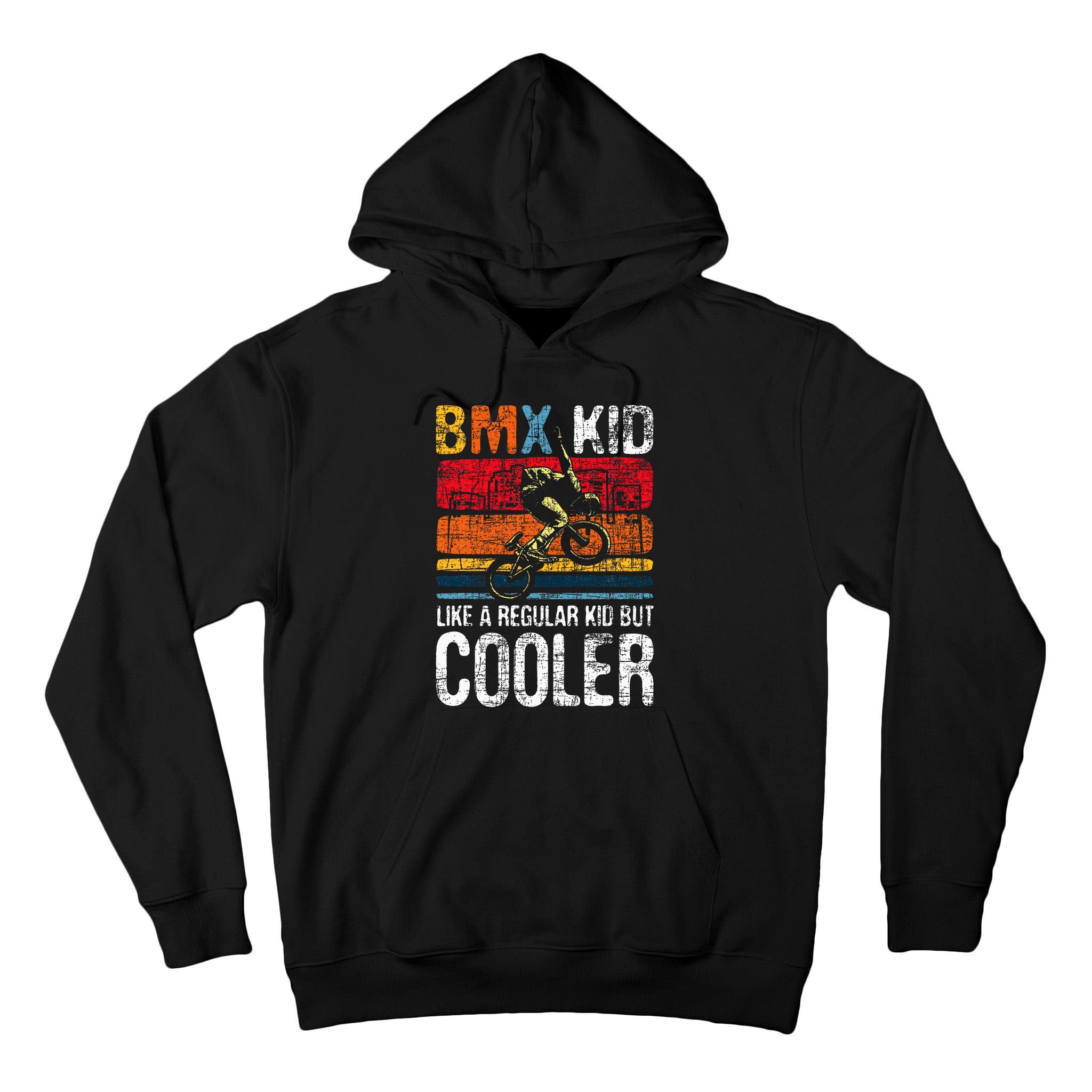 Bmx Like A Regular Cyclist Bicycle Bike Rider Tall Hoodie