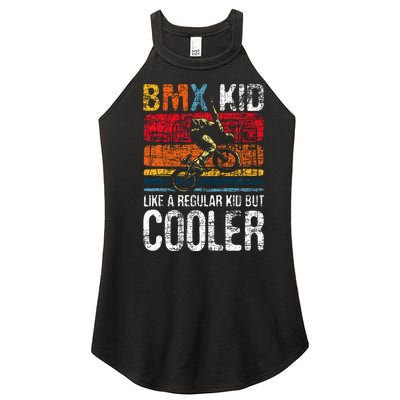 Bmx Like A Regular Cyclist Bicycle Bike Rider Women’s Perfect Tri Rocker Tank