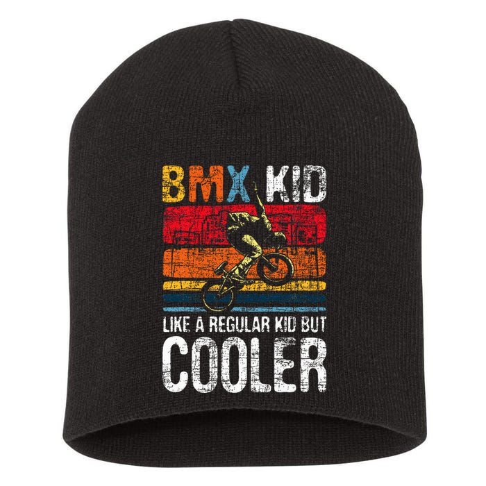 Bmx Like A Regular Cyclist Bicycle Bike Rider Short Acrylic Beanie