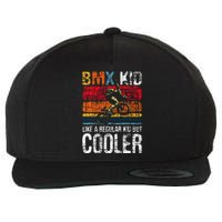 Bmx Like A Regular Cyclist Bicycle Bike Rider Wool Snapback Cap