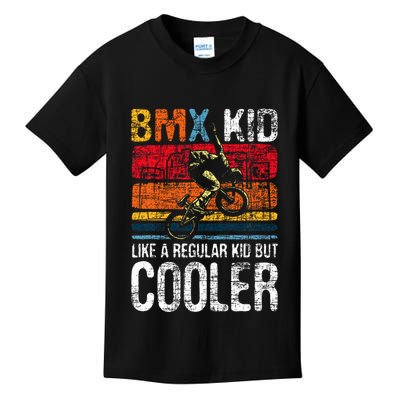 Bmx Like A Regular Cyclist Bicycle Bike Rider Kids T-Shirt