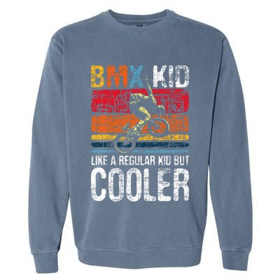 Bmx Like A Regular Cyclist Bicycle Bike Rider Garment-Dyed Sweatshirt