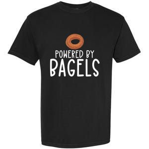 Bagel Lover Art Powered By Bagels Gift Garment-Dyed Heavyweight T-Shirt