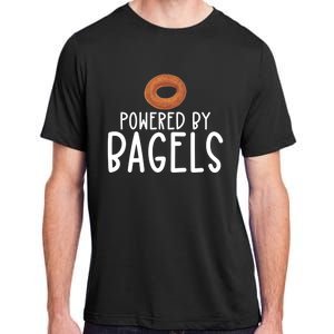 Bagel Lover Art Powered By Bagels Gift Adult ChromaSoft Performance T-Shirt