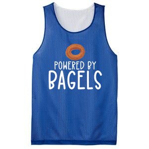 Bagel Lover Art Powered By Bagels Gift Mesh Reversible Basketball Jersey Tank