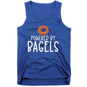 Bagel Lover Art Powered By Bagels Gift Tank Top