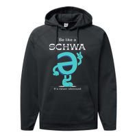 Be Like A Schwa Never Stressed Science Of Reading Teacher Performance Fleece Hoodie