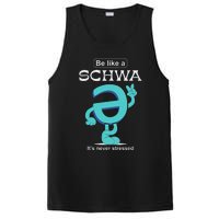 Be Like A Schwa Never Stressed Science Of Reading Teacher PosiCharge Competitor Tank