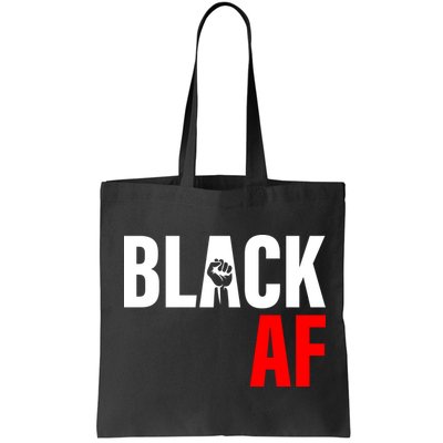 Black AF Fist Logo Bag