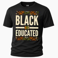 Black And Educated History African Pride  Cooling Performance Crew T-Shirt