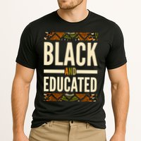 Black And Educated History African Pride  Cooling Performance Crew T-Shirt