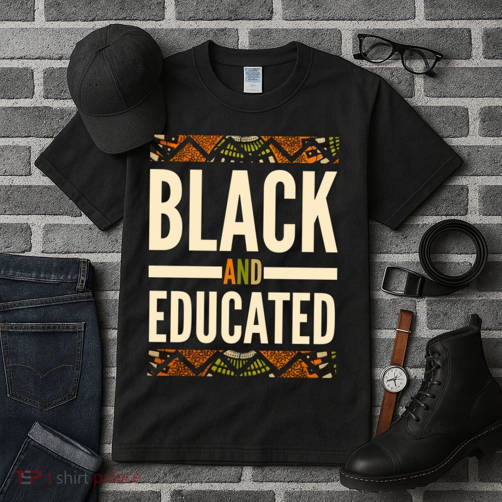 Black And Educated History African Pride  Tall T-Shirt