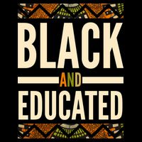 Black And Educated History African Pride  16 in Basic Backpack